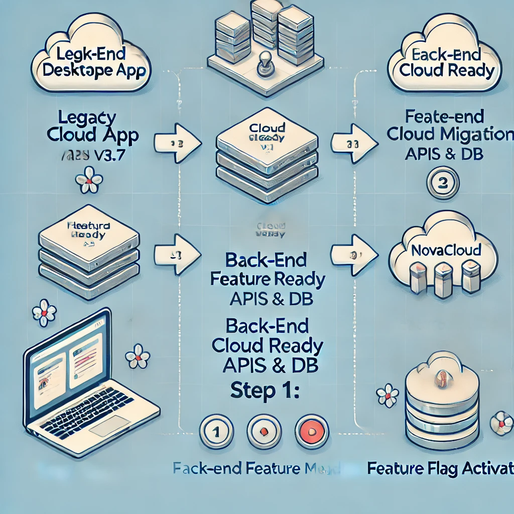 ¿Cuál es el reto de una migración de software legacy?